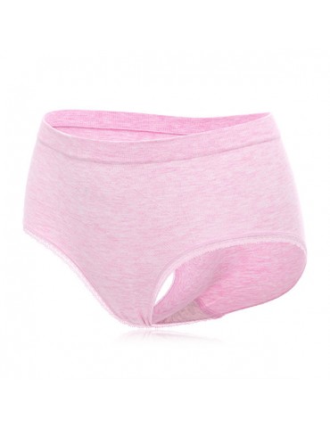 Comfortable Cotton Seamfree Soft Hip Lifting Mid Waist Panties