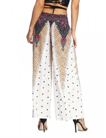 Bohemian Wide Leg Yoga Inregular Pants