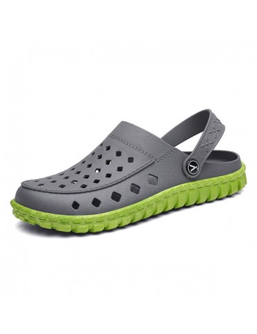 Men Adjustable Heel Strap Light Weight Beach Water Shoes