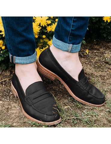 Casual Slip On Flats Loafers