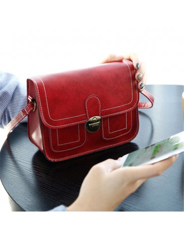 Women Stylish PU Leather 6.5inch Phone Bag Crossbody Bag Shoulder Bags