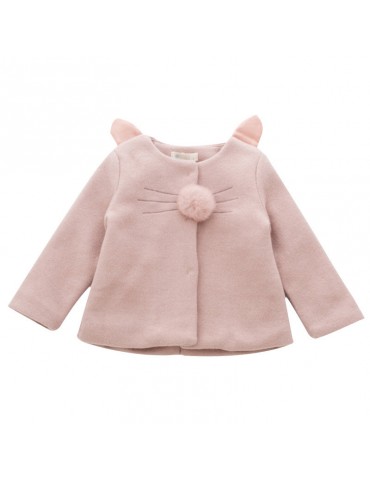 Baby Girl Jacket Children Clothes Infants Ball Cute Cat Princess Jacket Coats Outwears