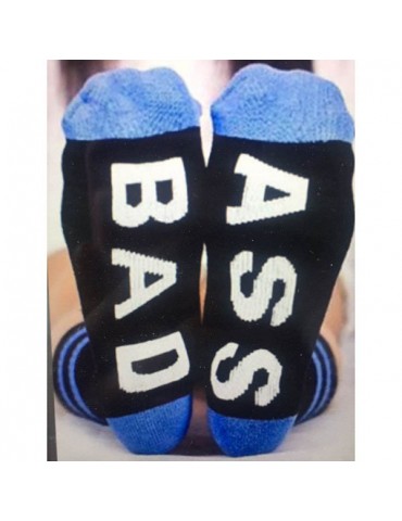 Men Print Letter Cotton Breathable Deodorization Tube Socks Casual Warm High Elastic Socks