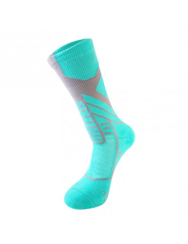 Men Women Non-slip Cotton Sporting Socks Casual Breathable Good Elastic Tube Socks