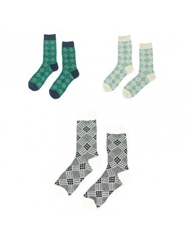 Mens Winter Warm Vintage Vogue Cotton Socks Casual Sports Comfortable Middle Tube Socks