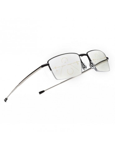 Unisex Automatic Zoom Foldable Anti-blue Double Light Reading Glasses Computer Presbyopic Glasses