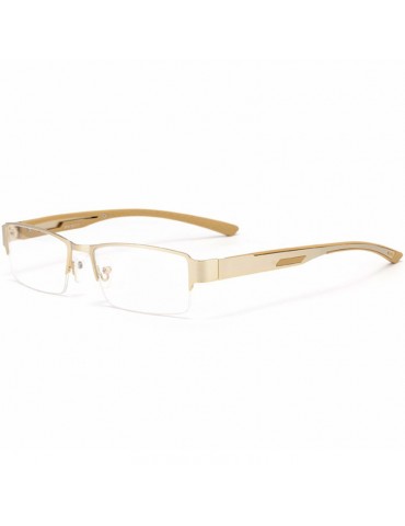 Men Metal Anti-fatigue Progressive Color Change Multi-focus Far And Near Use Reading Glasses