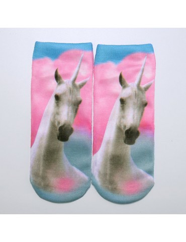 Women Cute Cotton Animals Short Socks Soft Casual Comfortable Socks