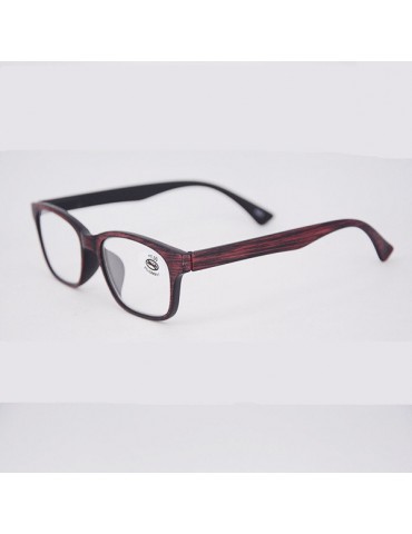 Men Women Funky Reading Glasses Imitation Wood Grain Reading Glasses